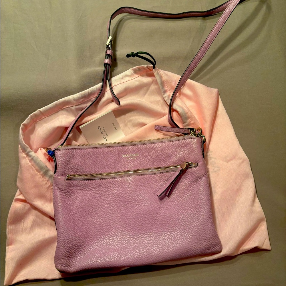 Lavender Kate Spade Crossbody Bag